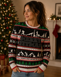 Merry Fitmas Christmas Jumper