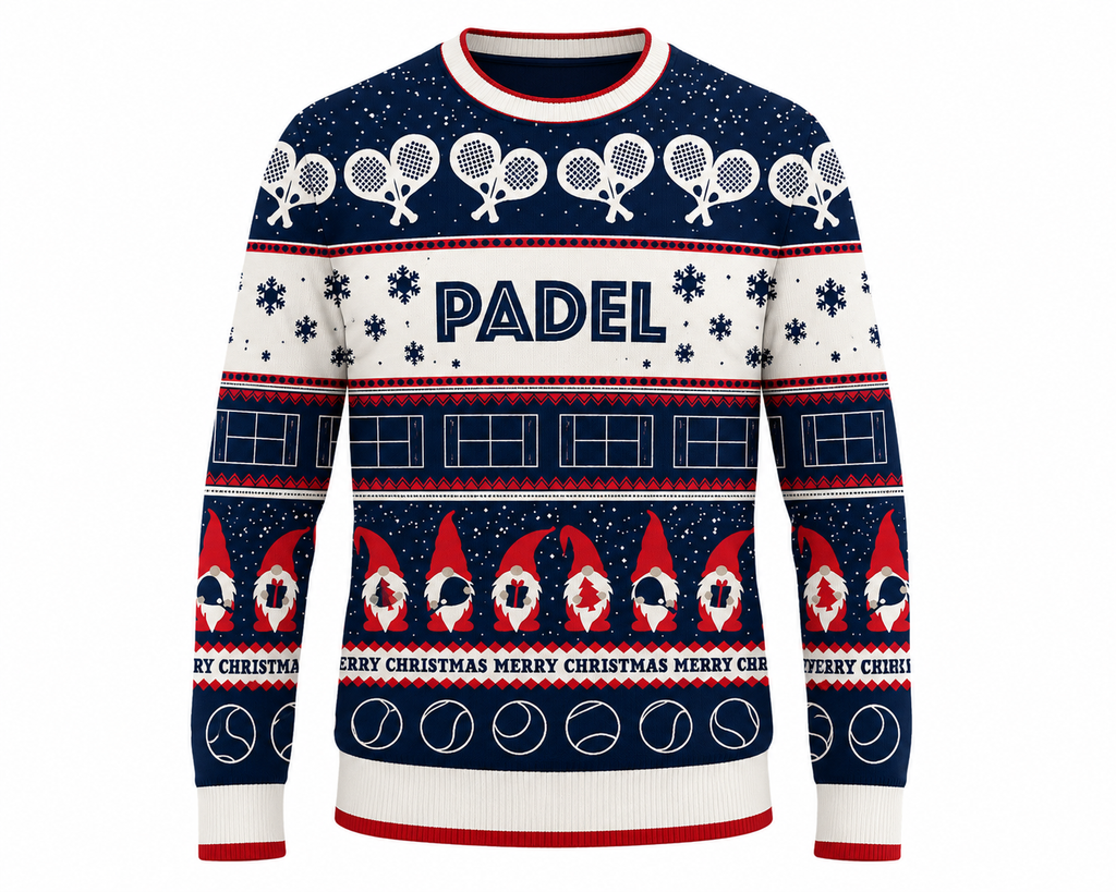 Padel Wrapping Paper Christmas Jumper